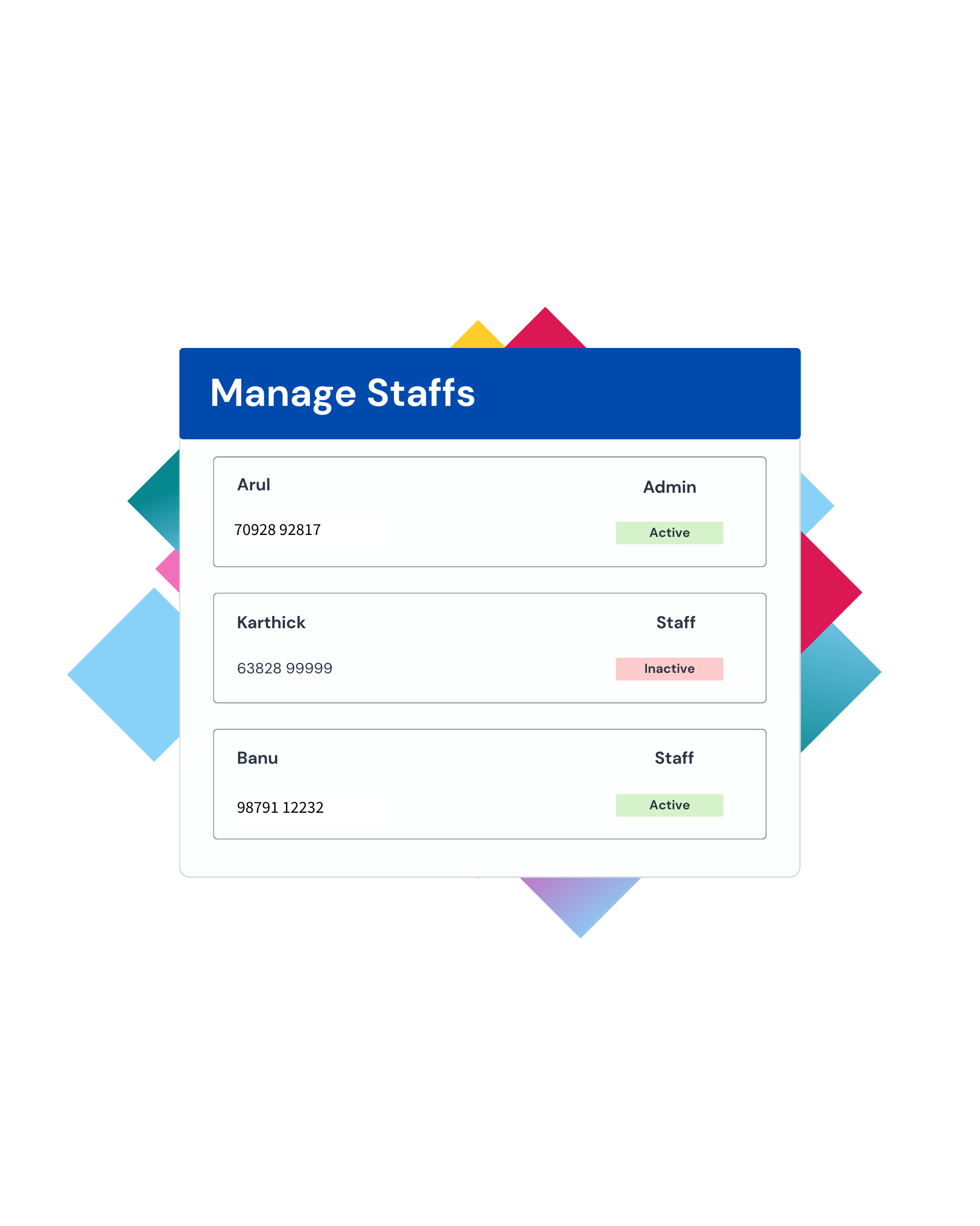 Staff Management Staff Management