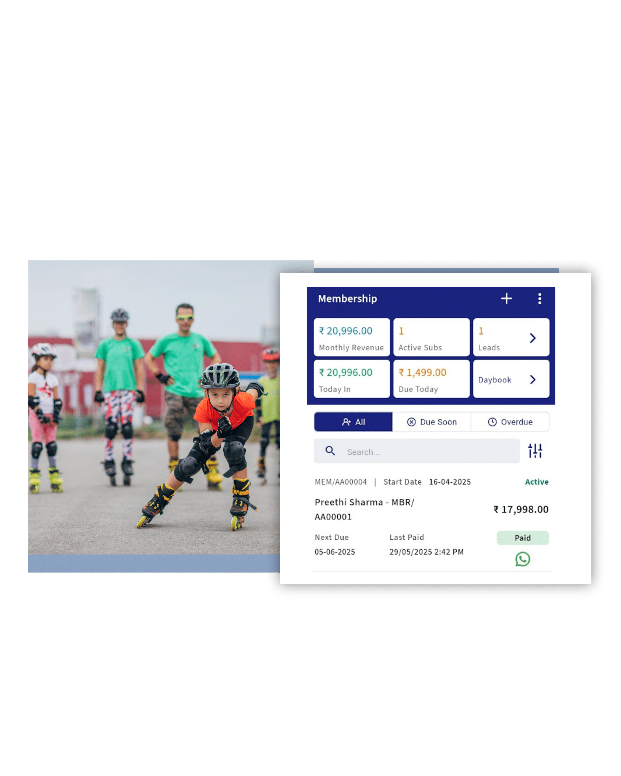 roller skate membership