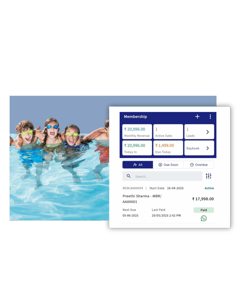 swimming membership swimming membership