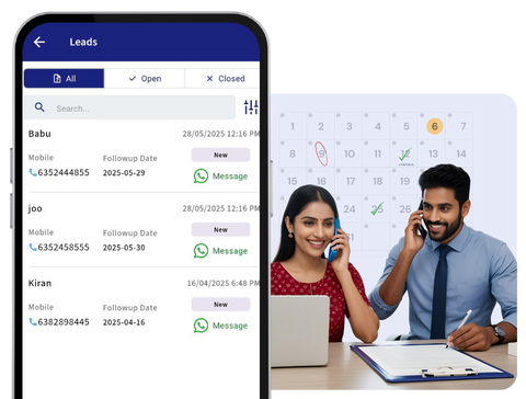 Lead management in fitness studio and sports academy management software